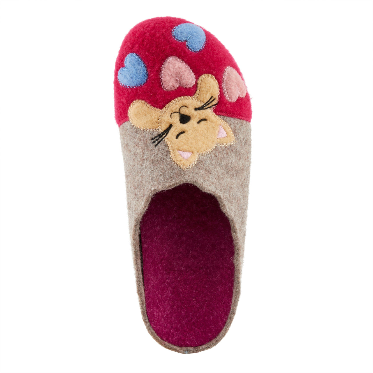 Comfortable and cozy FLEXUS CUTTLECAT slippers with cute cat design