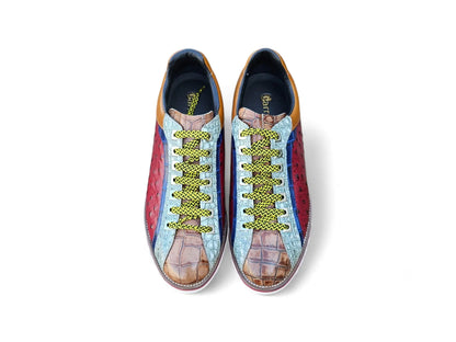 Carrucci Apex Explorer Men's Leather Sneaker Ks553-01t