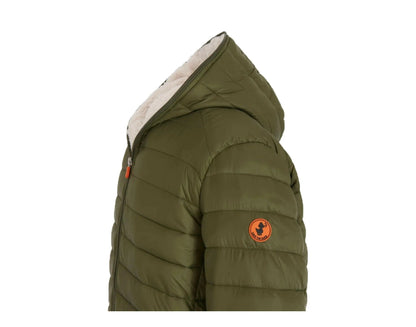 Save The Duck Giga Men’s Vegan Down Hooded Puffer Jacket