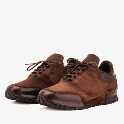 Vinci Leather Shoes The Hudson Brown Suede Men Sneaker