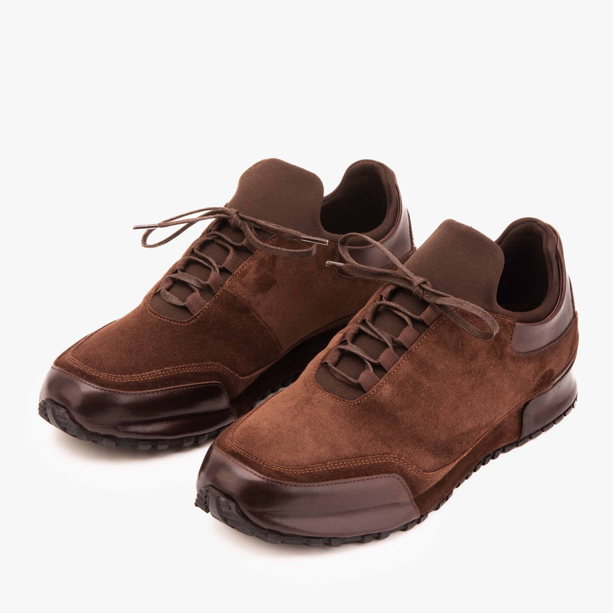 Vinci Leather Shoes The Hudson Brown Suede Men Sneaker