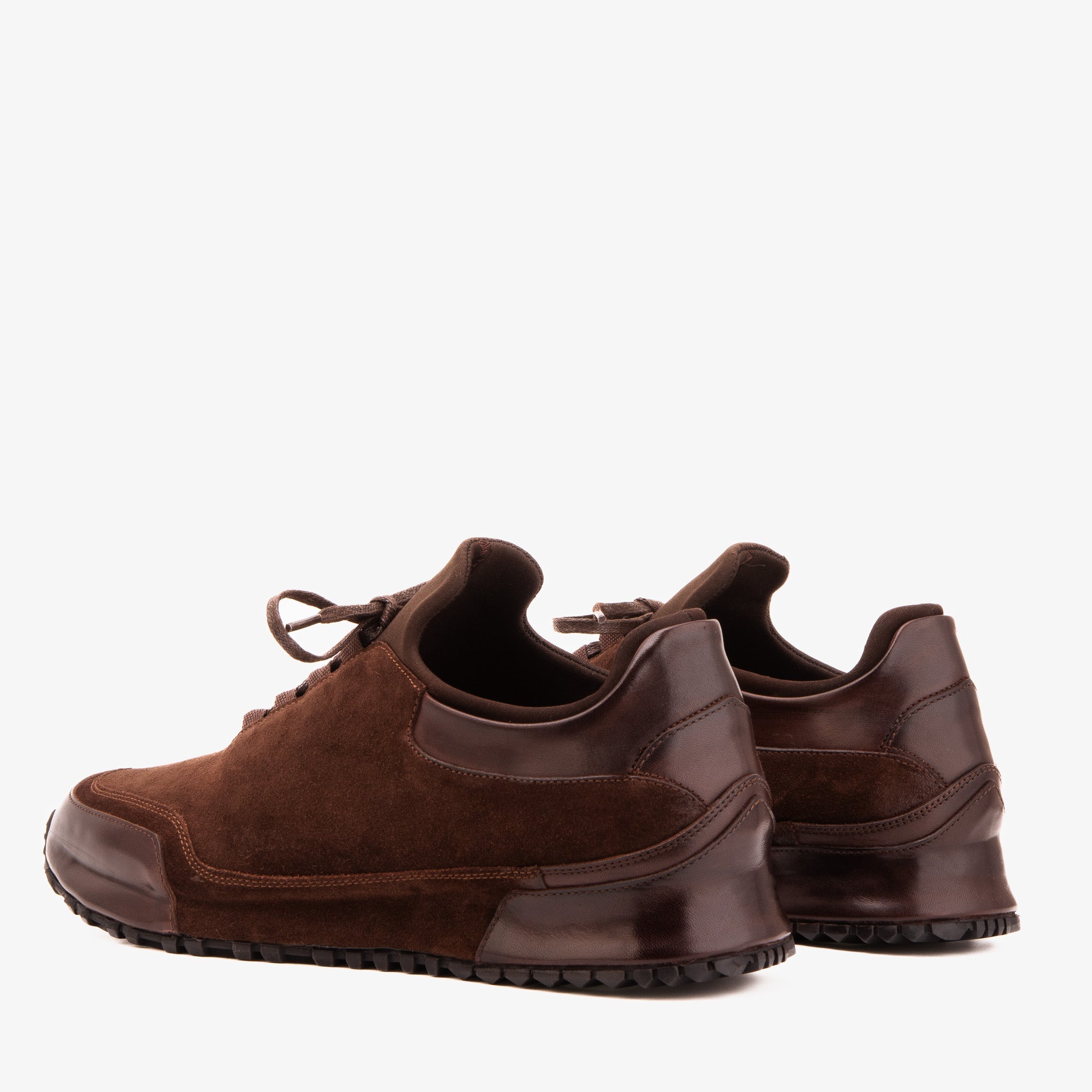 Vinci Leather Shoes The Hudson Brown Suede Men Sneaker