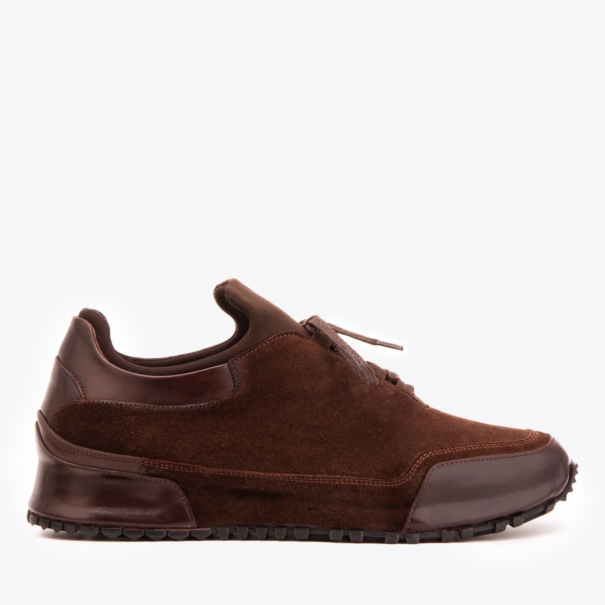 Vinci Leather Shoes The Hudson Brown Suede Men Sneaker
