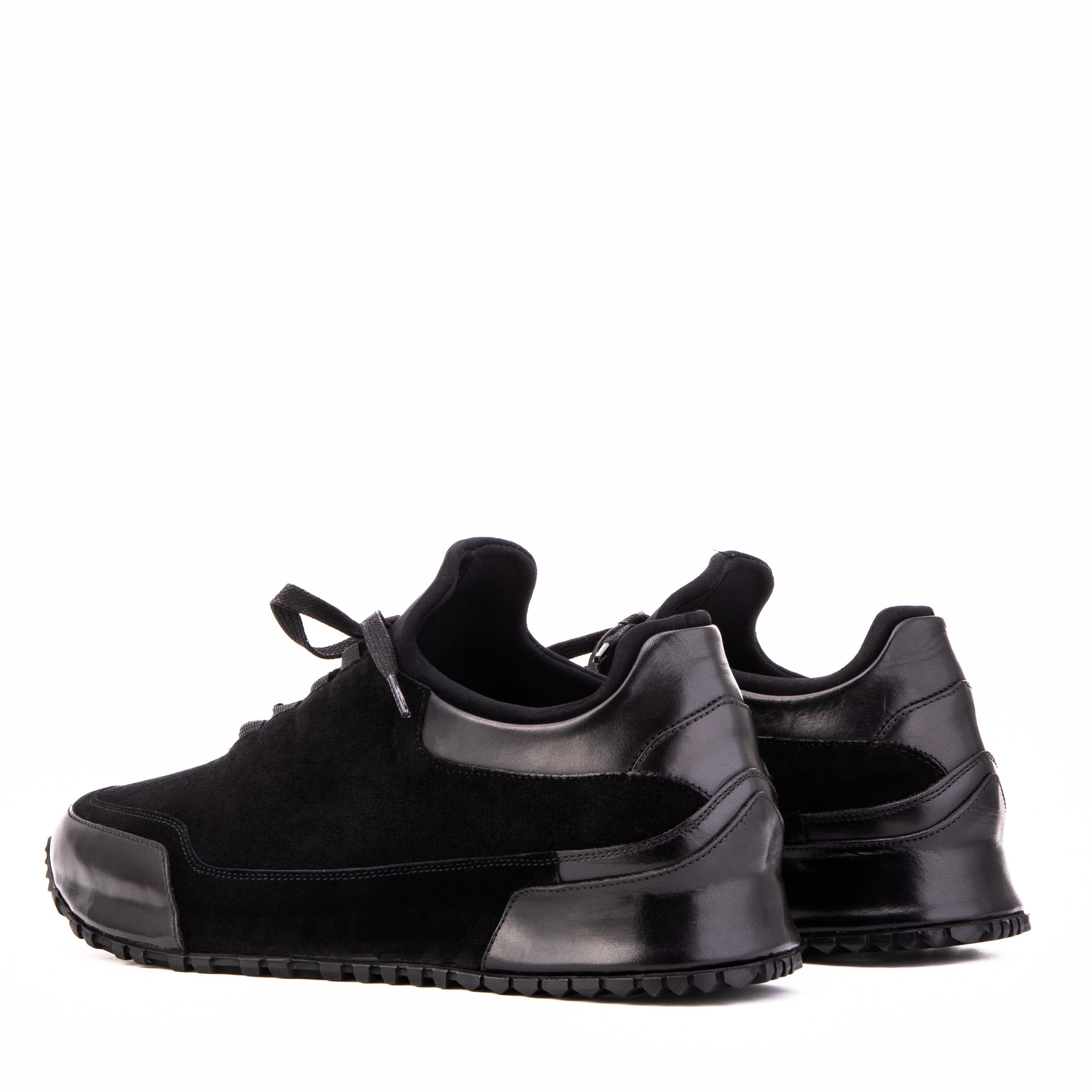 Vinci Leather Shoes The Hudson Black Suede Men Sneaker