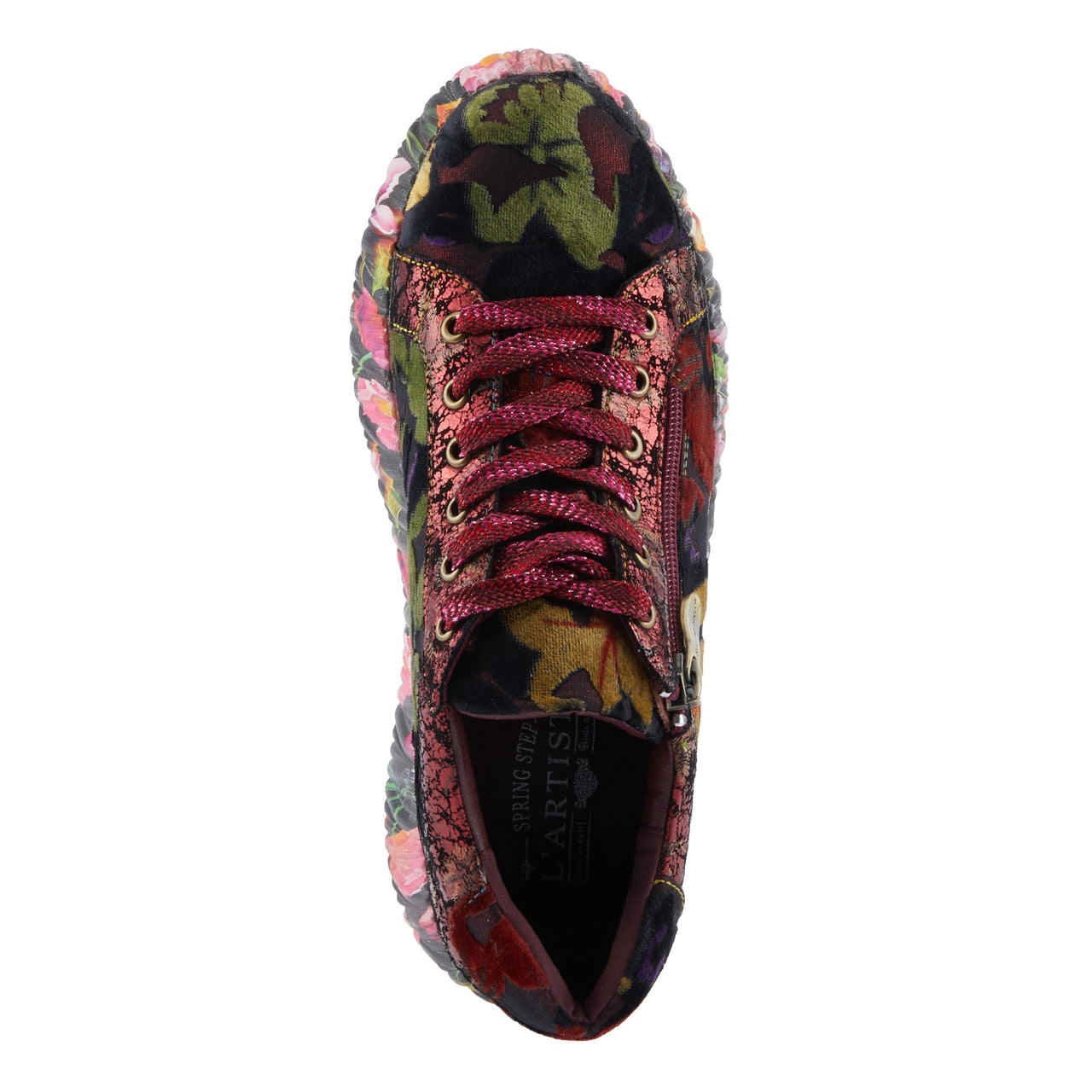 High-quality, hand-painted L'ARTISTE DALLYN SNEAKERS in a trendy and stylish design for women