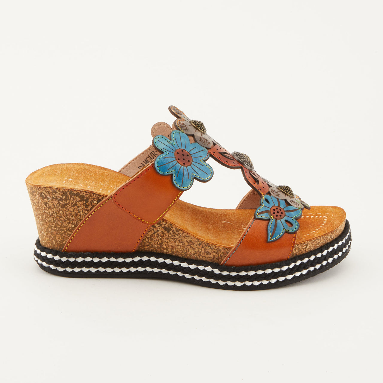 L'ARTISTE DAMOUR SLIDE SANDALS