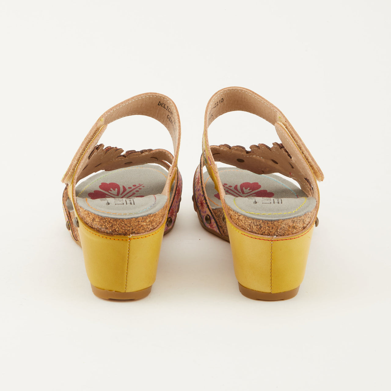 L'ARTISTE DELIGHT SLIDE SANDALS