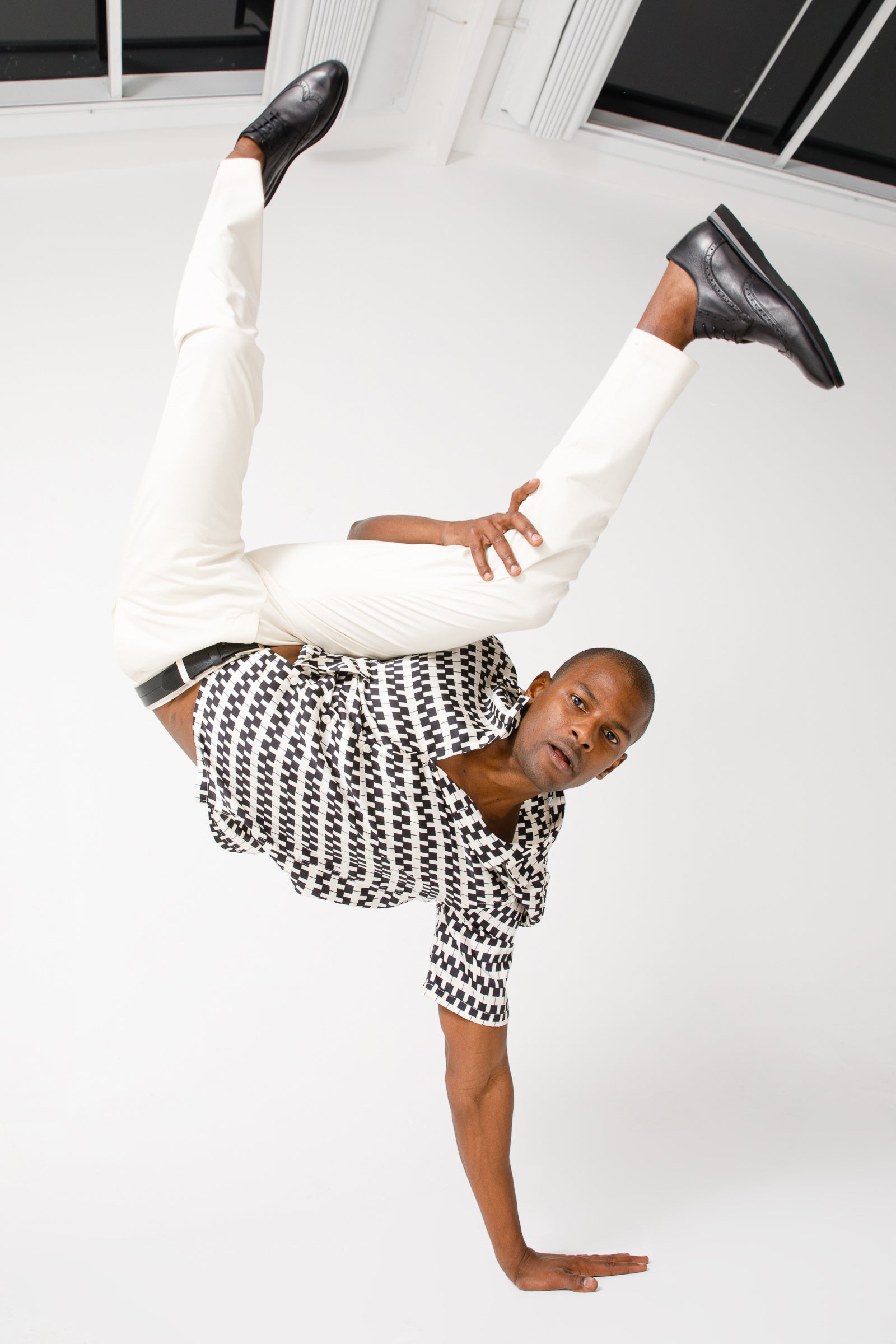 The Molise Black Wingtip Semi Brogue Derby Men  Shoe  Final Sale!