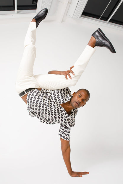 The Molise Black Wingtip Semi Brogue Derby Men  Shoe  Final Sale!