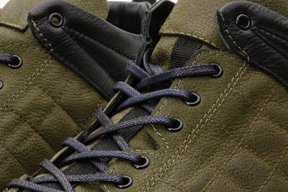 The Riga Green Suede Leather Casual Lace-Up Men Boots Final Sale!