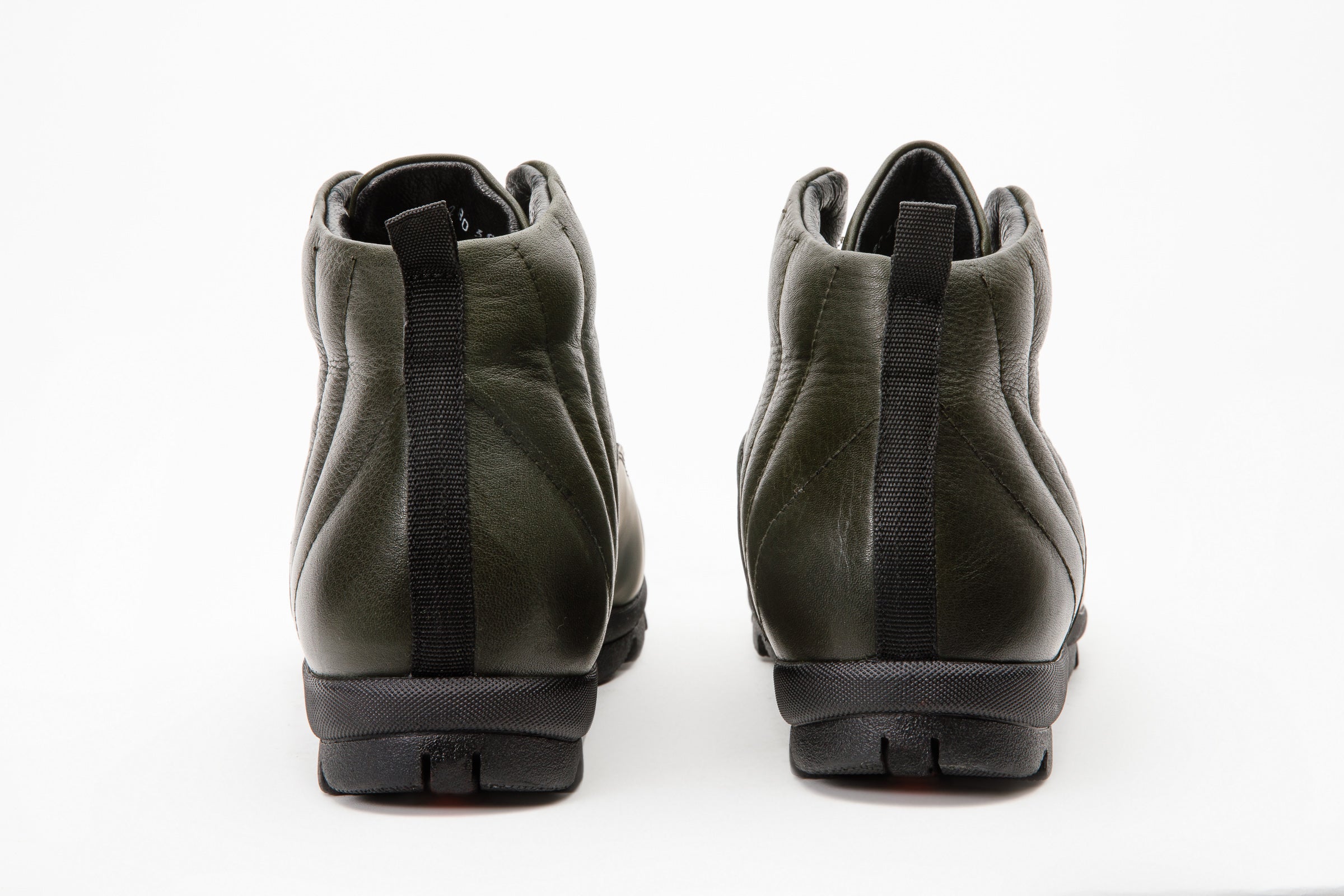 The Merter Green Leather Casual Lace-Up Men Boot Final Sale!