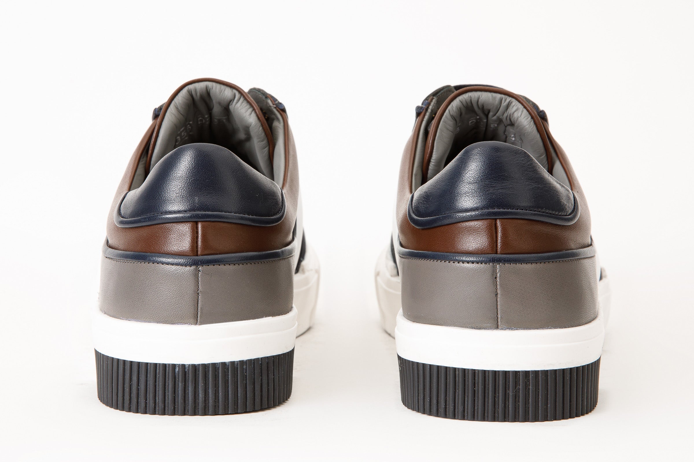 The Rom Multicolor Leather Men Sneaker