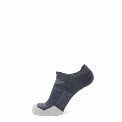 3 Pack Denim - Run No Show Runweight Merino Wool Sock