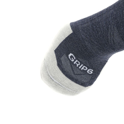 3 Pack Denim - Run No Show Runweight Merino Wool Sock