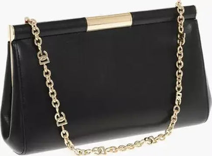 Dolce & Gabbana Black Calfskin Clutch Bag