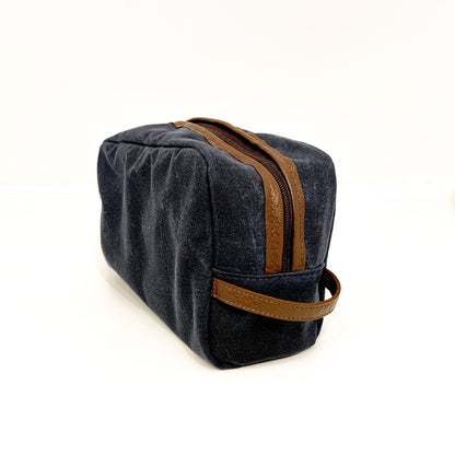 Waxed Canvas Dopp Kit