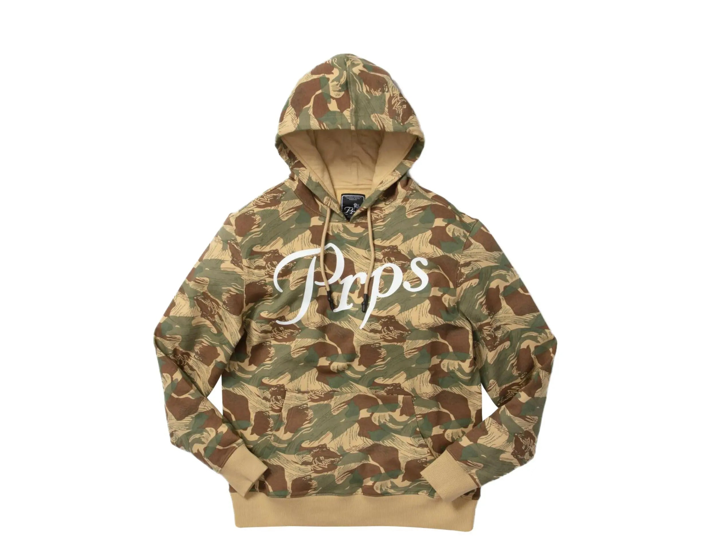Prps Comer Camo Logo Hoodie Men’s