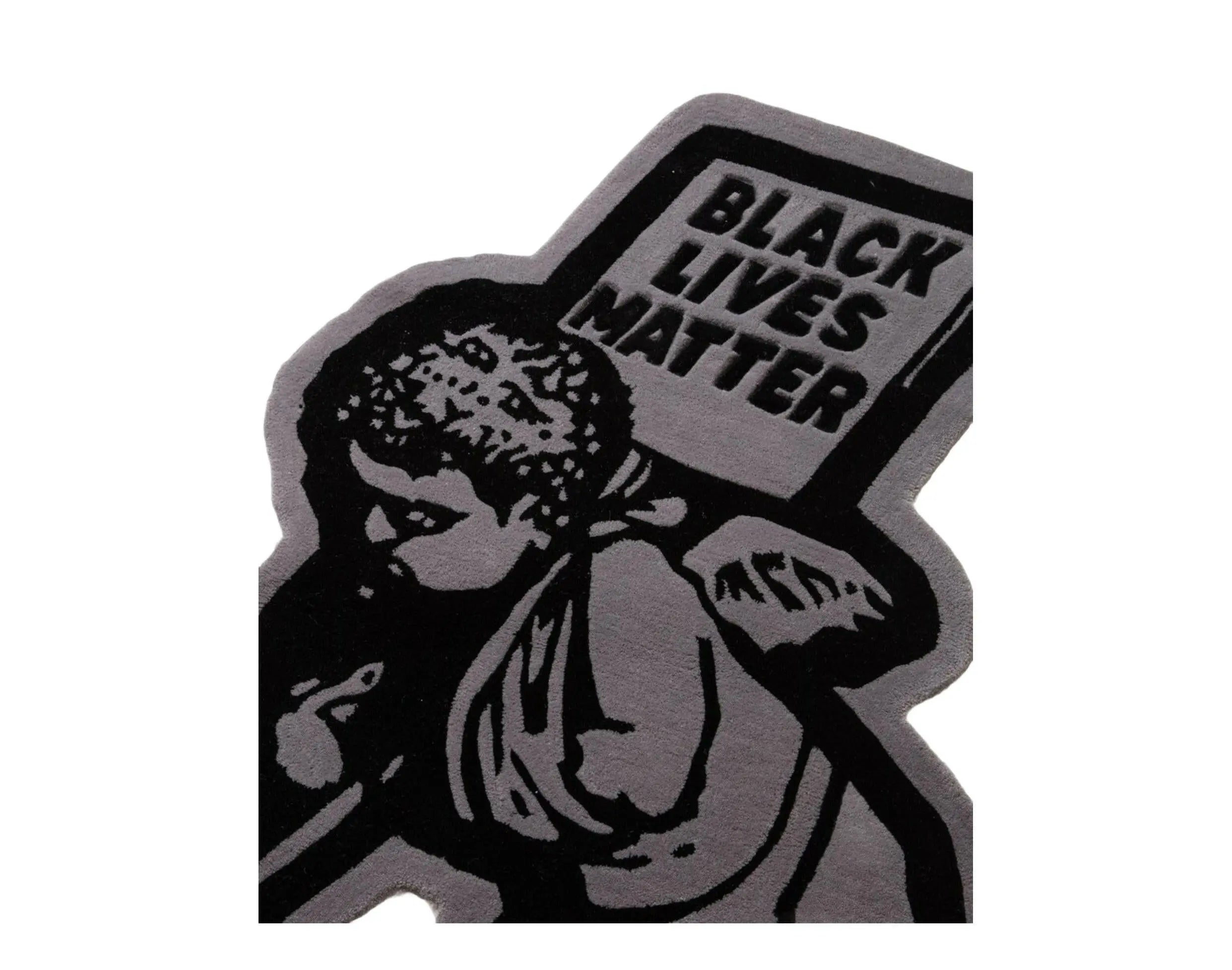 Prps Cherub BLM Rug Black/Grey