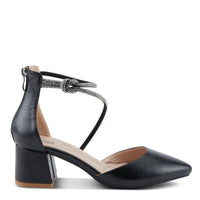 Thumbnail for Patrizia Eluned shoes in taupe suede with cut-out design and lace-up front