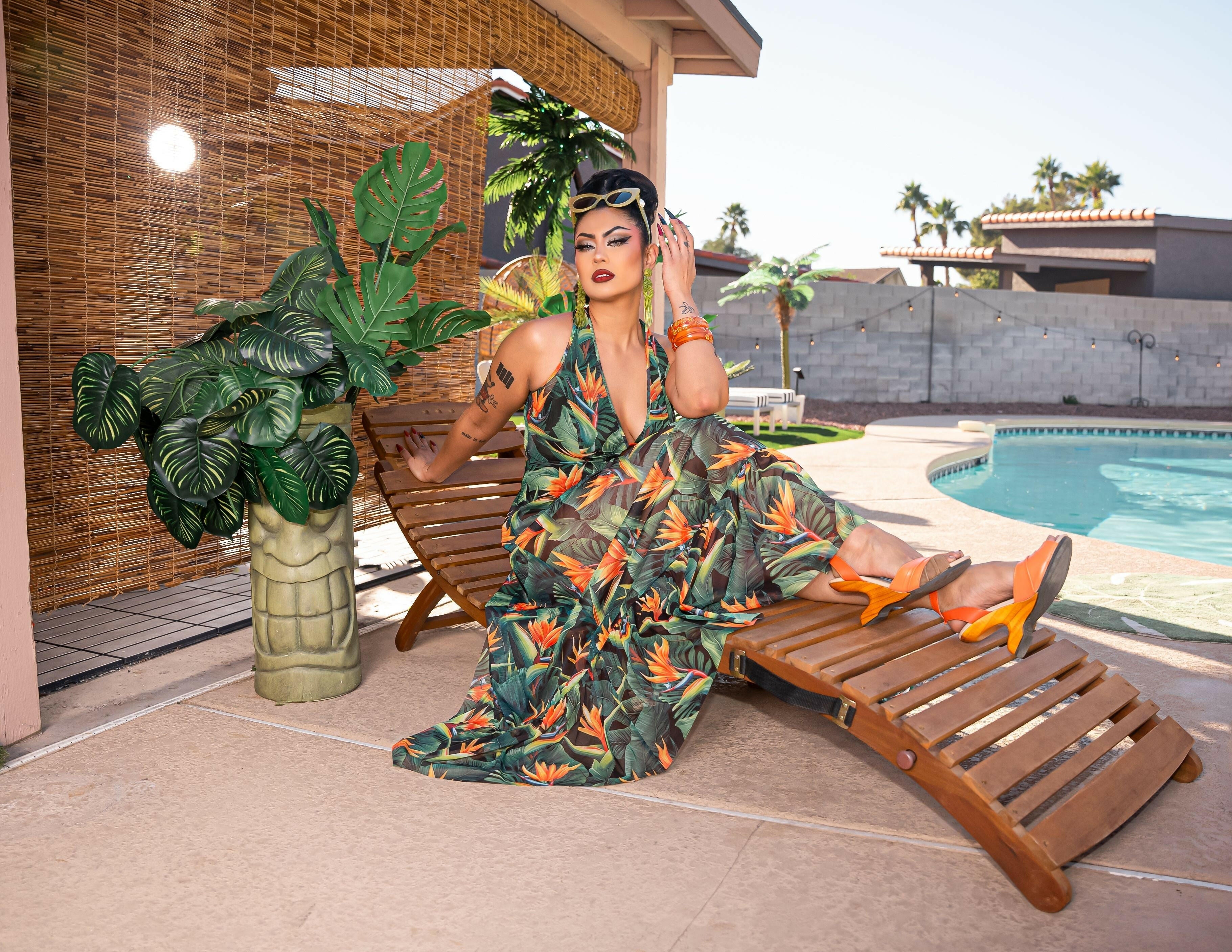 Lucky Lou Shoes Women's the Boom Boom - in Pumpkin