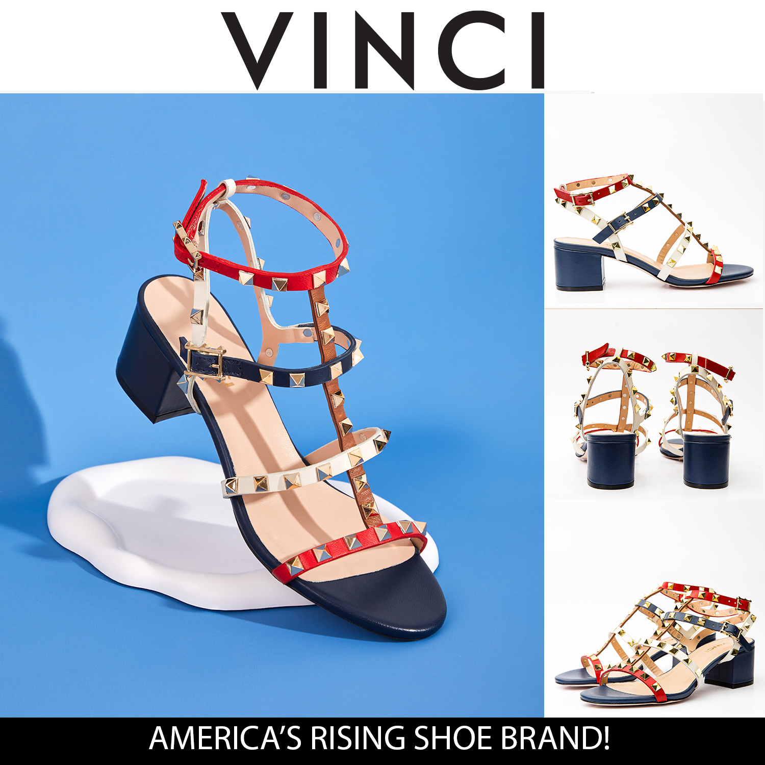 The Nejapa Multicolor Multi Strap Leather Women Sandal