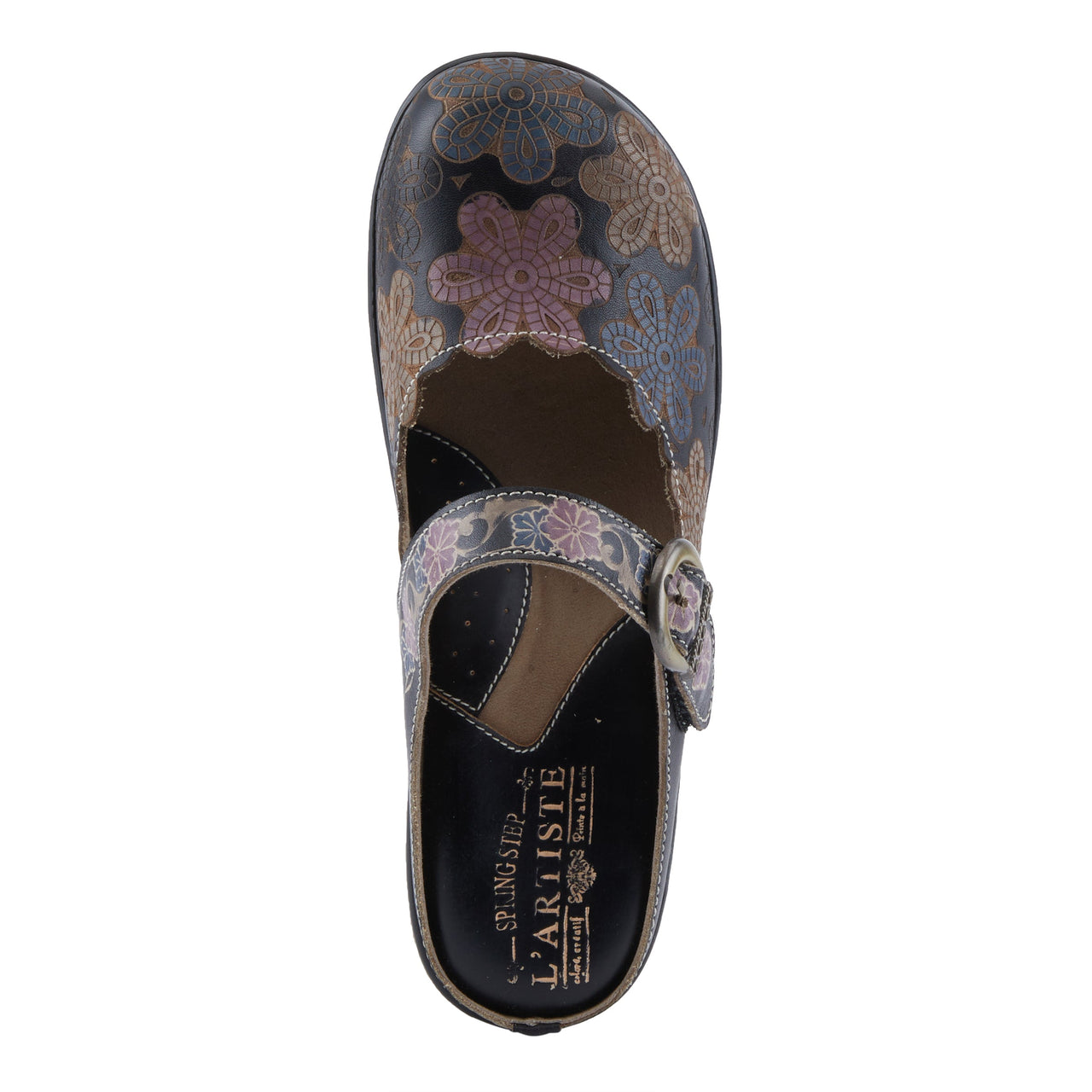 L'ARTISTE FLOCHINO CLOGS with supportive arch and heel