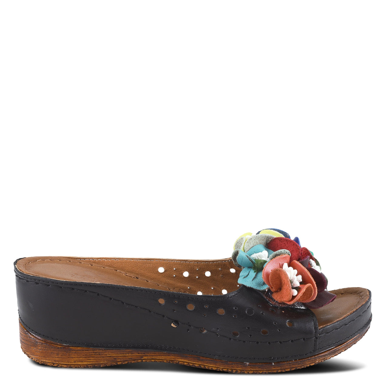 Buy Spring Step Flowerchild Women’s Leather Multi-Color Sandal - Sandals from Don’t Panic Shoes | Best Prices & Fast Shipping