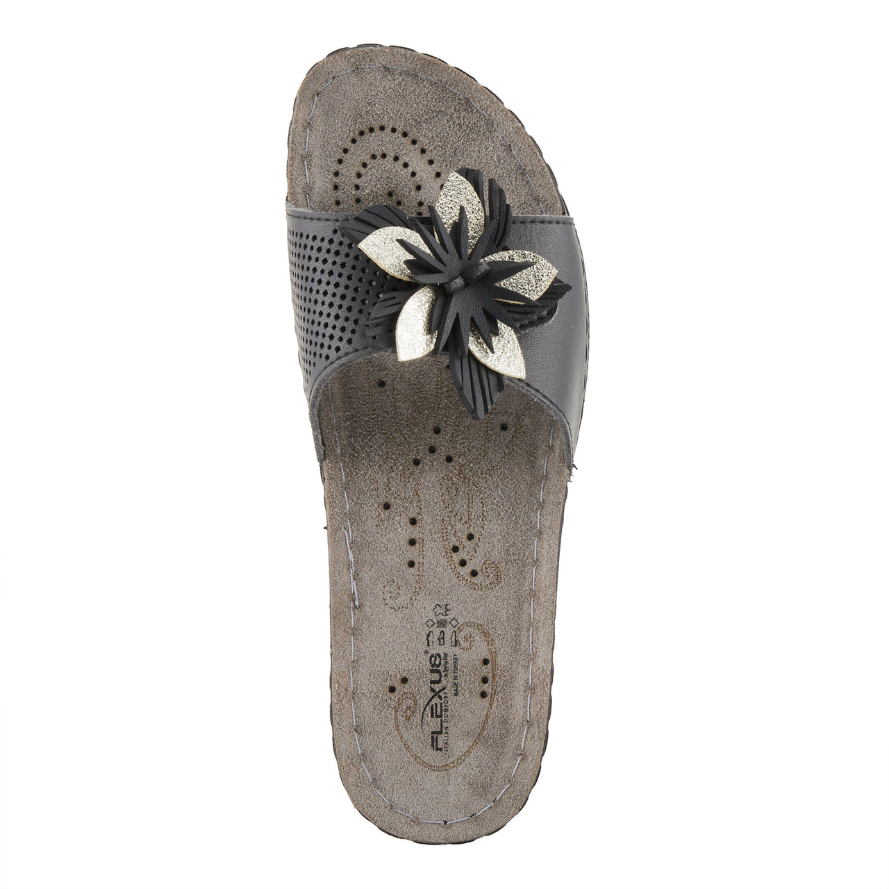 Spring Step Shoes Flexus Flowerstars Sandals for travel and sightseeing