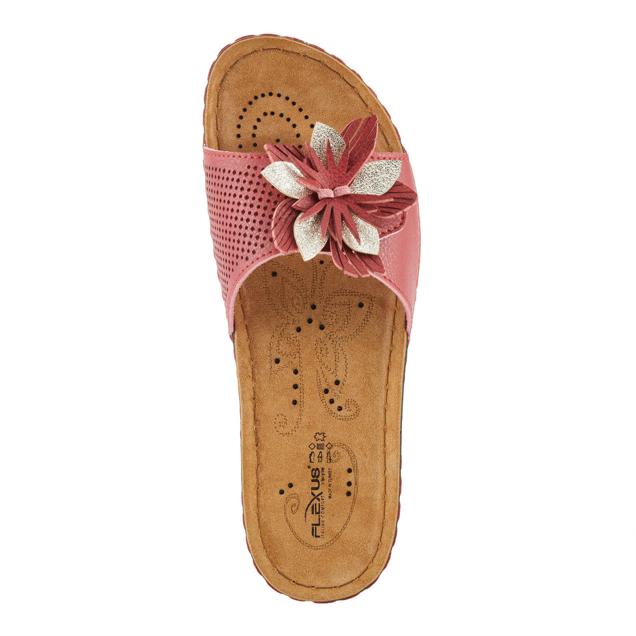 Spring Step Shoes Flexus Flowerstars Sandals with comfortable footbed
