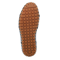 Thumbnail for Black leather slip-on clog shoe with a comfortable and stylish design