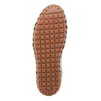 Thumbnail for Black leather slip-on clog shoe with cushioned insole and non-skid outsole