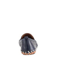 Thumbnail for A close-up image of the Spring Step Fusaro loafer shoe in rich brown leather with intricate stitching detail and a comfortable, slip-on design