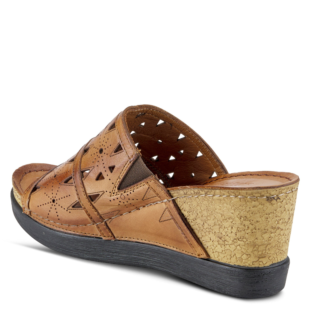 Buy Spring Step Fusawedge Sandal Women’s Leather Corksole 2.75" - Sandals from Don’t Panic Shoes | Best Prices & Fast Shipping