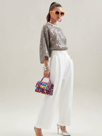 Fish Scale Sequin Top, Theater District | Women - BYMANYC ® New York