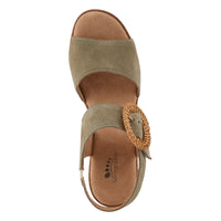 Thumbnail for Buy Spring Step Gamona Women’s Suede Leather Sandals 3.25