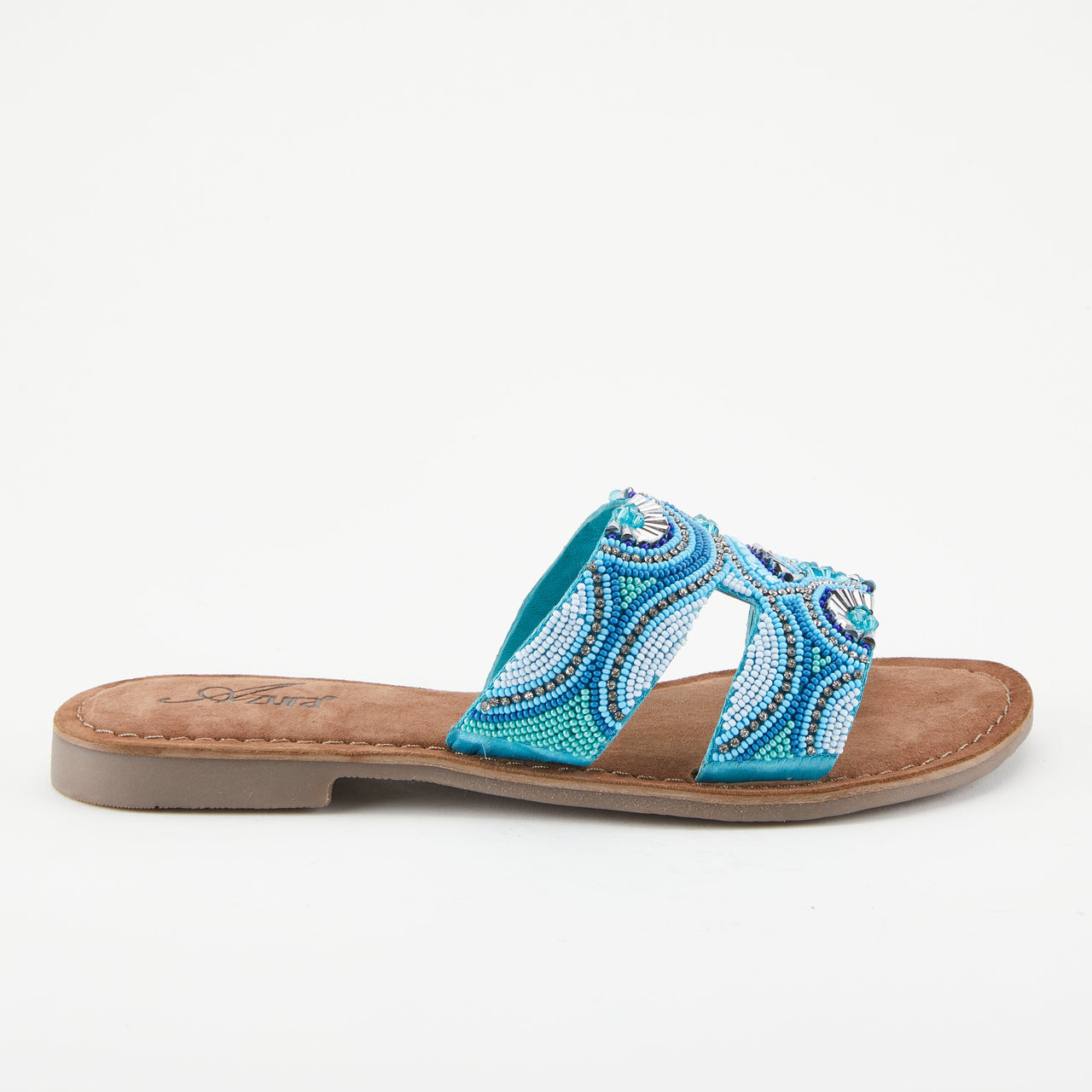 AZURA GEORGYS SLIDE SANDALS