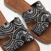 Thumbnail for AZURA GEORGYS SLIDE SANDALS