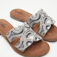 Thumbnail for AZURA GEORGYS SLIDE SANDALS