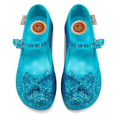 Chocolaticas® Glitter Ice Women's Mary Jane Flat