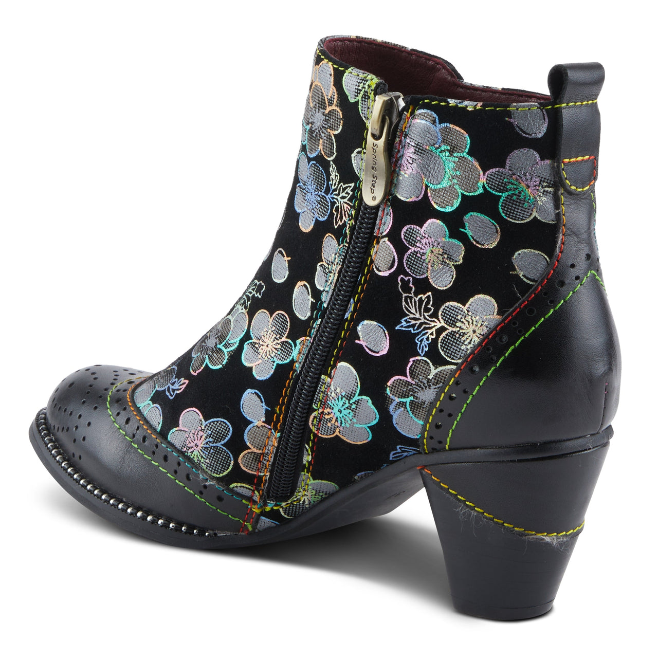 L'ARTISTE GLYNN BOOTS designed with stacked wooden heel and durable construction