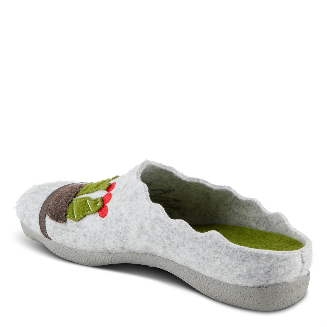 Quirky FLEXUS HAPPYCACTUS SLIPPERS with fun, playful cactus print