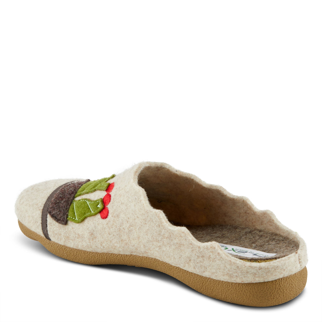 Adorable FLEXUS HAPPYCACTUS SLIPPERS with soft, cushioned footbed and cute cactus detail