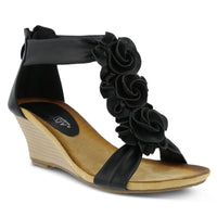 Thumbnail for Buy Patrizia Harlequin Women’S Vegan Leather Wedge Sandal - Sandals from Don’t Panic Shoes | Best Prices & Fast Shipping