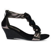 Thumbnail for Buy Patrizia Harlequin Women’S Vegan Leather Wedge Sandal - Sandals from Don’t Panic Shoes | Best Prices & Fast Shipping