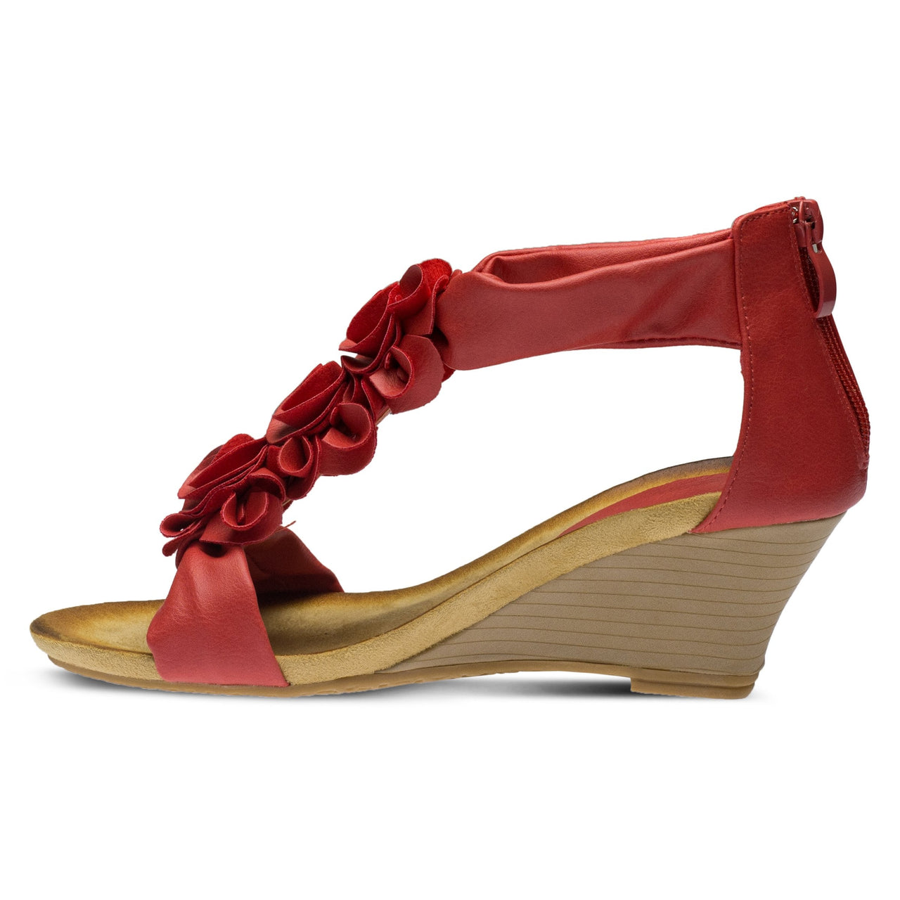 Buy Patrizia Harlequin Women’S Vegan Leather Wedge Sandal - Sandals from Don’t Panic Shoes | Best Prices & Fast Shipping