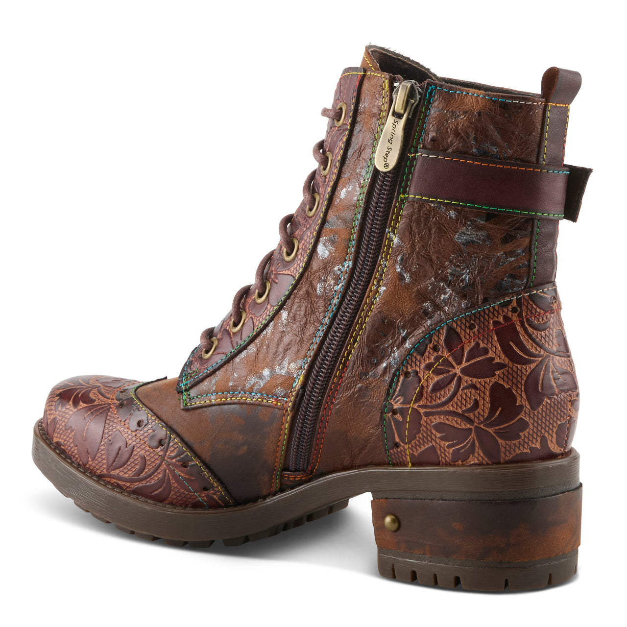  Stylish and elegant L'ARTISTE HARMANNI BOOTS with a convenient side zipper for easy wear