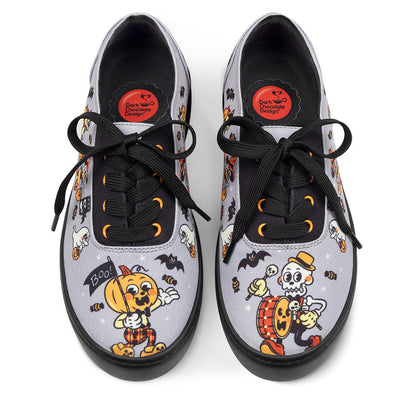 Chocolaticas Haunted Parade Casual Sneaker Fabric Gray