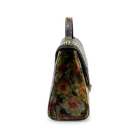 Thumbnail for Stylish and vibrant L'ARTISTE HB-BESEEN HANDBAG with floral embroidery and adjustable shoulder strap