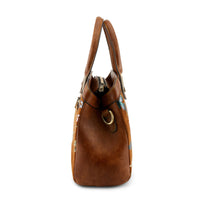 Thumbnail for Stylish L'ARTISTE HB-MILADY HANDBAG with spacious interior, multiple pockets, and floral design, ideal for fashion-forward individuals