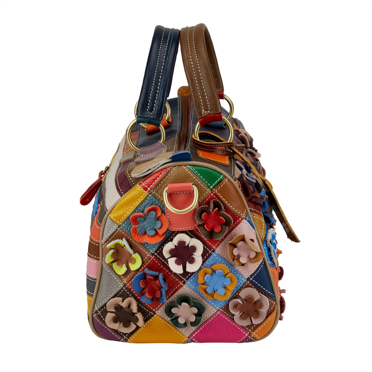 Buy L'Artiste Hb-Safarique Handbag Multi-Colored Leather Satchel - Handbags from Don’t Panic Shoes | Best Prices & Fast Shipping